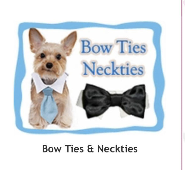 DOG FASHION NECKWEAR Dog Bow Ties Neckties Party Dog Neck Accessories Yuppy Puppy Boutique