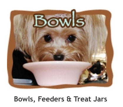 Bowls Feeders & Treat Jars