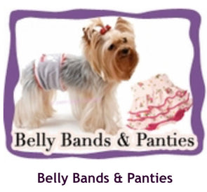 Dog Panties Diapers and Pads.