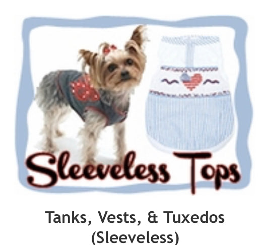 Tanks Vests & Tuxedos (Sleeveless)