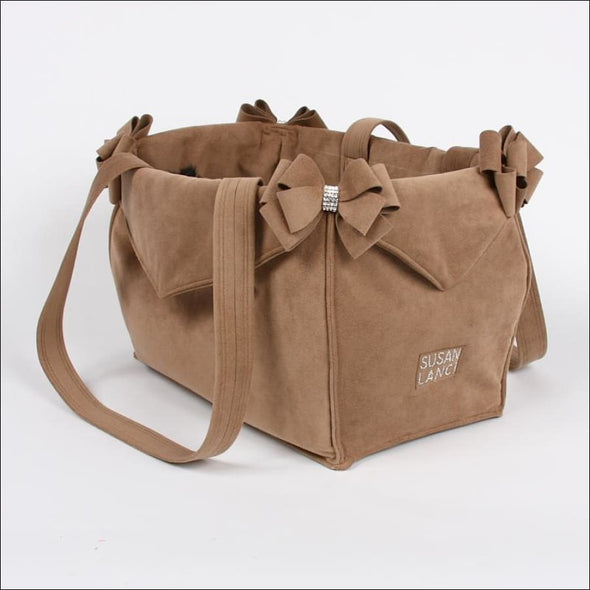 Fawn Double Nouveau Bow Luxury Carrier - Fawn - luxury 