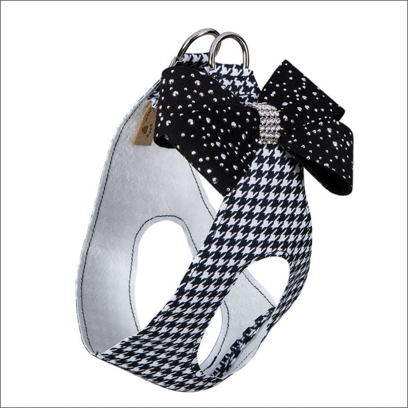 Houndstooth Stardust Black Nouveau Bow Step In