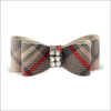 Scotty Single Giltmore Hair Bow - Doe Plaid / Teenie Weenie